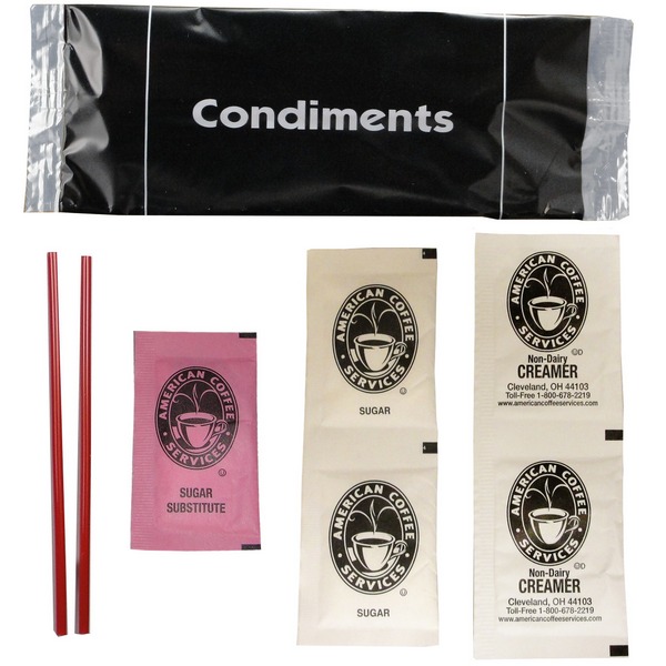 Coffee House Express Coffee Condiment Pack 300ct