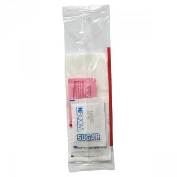 Coffee Condiment Pack Singles w Napkin 300ct