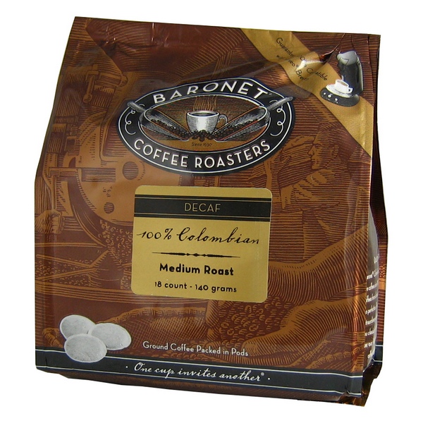 Colombia Decaf Soft Pods for Senseo 18ct