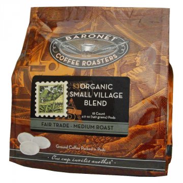 Baronet Small Village Organic Soft Pods -18ct