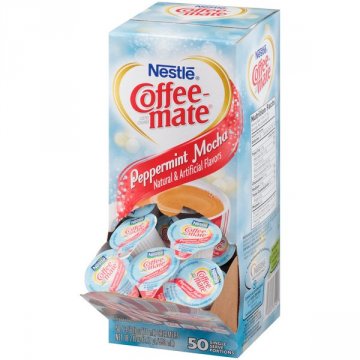 Coffee-Mate Peppermint Mocha Cream Cups - 50ct
