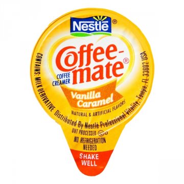 Coffee-Mate Vanilla Caramel Cream Cups -180ct