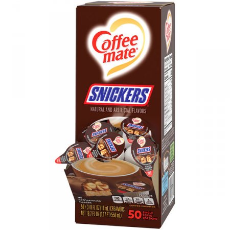 Coffee-Mate Snickers Coffee Creamers - 50ct