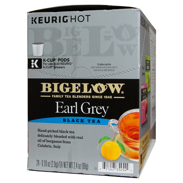 Bigelow Earl Grey Tea KCups 24ct Coffee House Express
