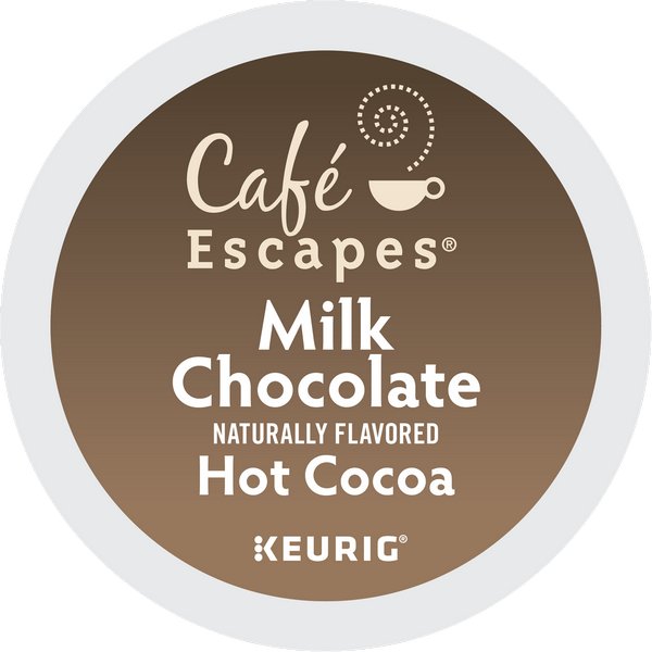 Cafe Escapes Milk Chocolate K-Cups | 24ct