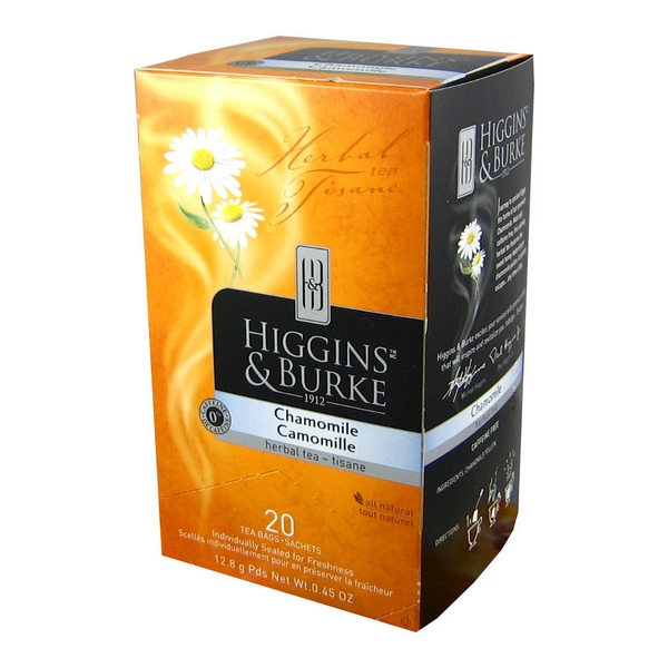 Higgins & Burke Chamomile Tea 20ct Coffee House Express Higgins & Burke Chamomile Tea 20ct Coffee House Express