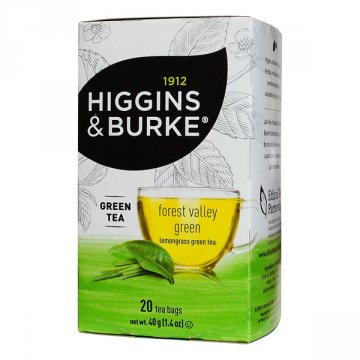 Higgins & Burke Forest Valley Green Tea - 20ct