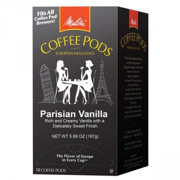 Melitta Parisian Vanilla coffee pods - 18ct