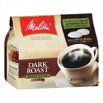 Melitta Dark Roast Soft Pods -18ct