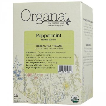 Organa Peppermint Tea Pods - 18ct
