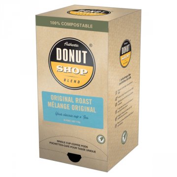 Authentic Donut Shop Original Roast Coffee Pods 16ct