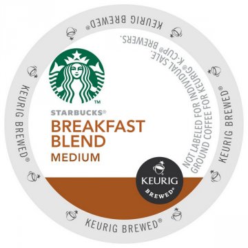 Starbucks Breakfast Blend K-Cups 24ct