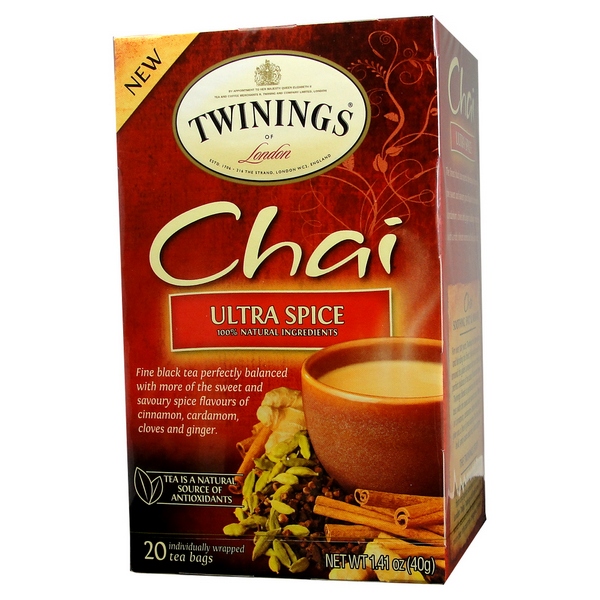 Twinings Ultra Spice Chai Tea 20ct Coffee House Express