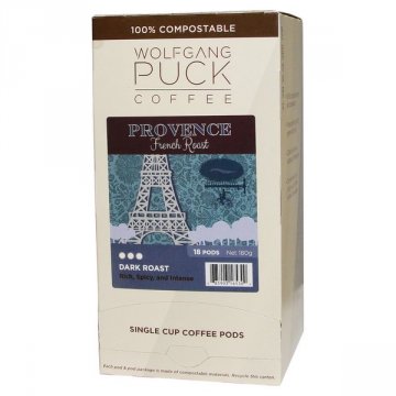 Wolfgang Puck Provence French Roast Pods -18ct