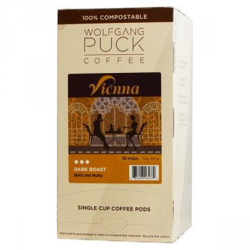 Wolfgang Puck Vienna Coffee House Pods -18ct